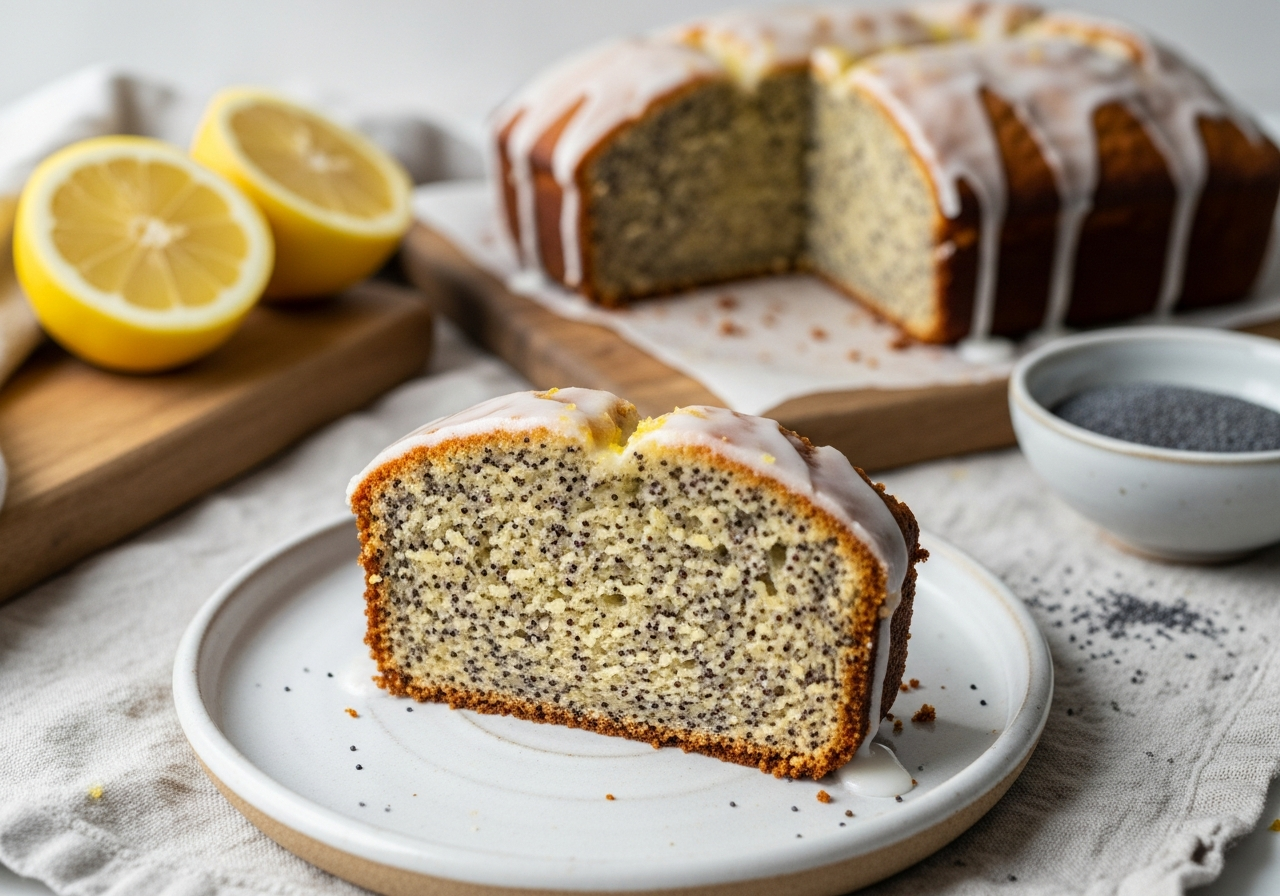 Pan dulce rápido de limón y semillas de amapola 27 enero 2026 imagen
